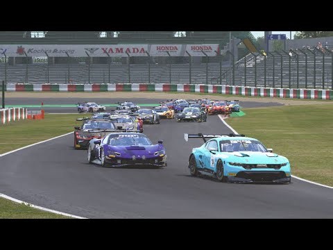 ACC|Mustang GT3|Suzuka Circuit Competition Race|Moza R3 + Alien Mods Load Cell Kit