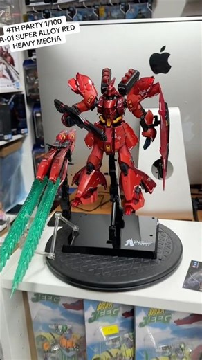 Il 4TH PARTY 1/100 FA-01 SUPER ALLOY RED HEAVY MECHA 🔥