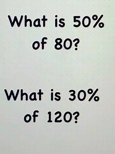 14K views · 41 reactions | Fast Percent Math Tricks Tutorial | Math Tricks Tutorial | Facebook