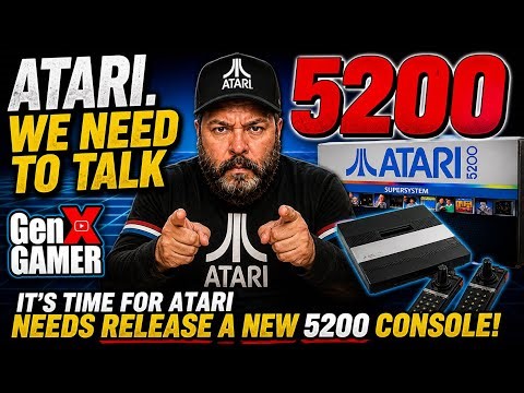 THE ATARI 5200 IS A MUST FOR @atari LET'S GO!