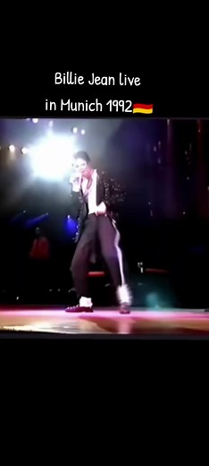 Billie Jean Live Performance in Munich 1992