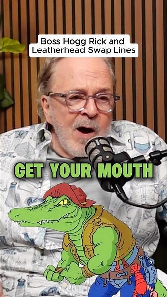 Boss Hogg Rick and Leatherhead swap lines