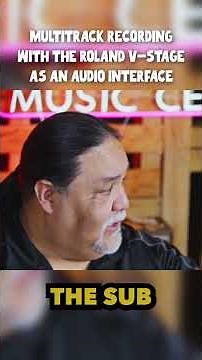 One-Stop Keyboard Recording Solution: Roland V-Stage 🎹 #piano #pianist #roland