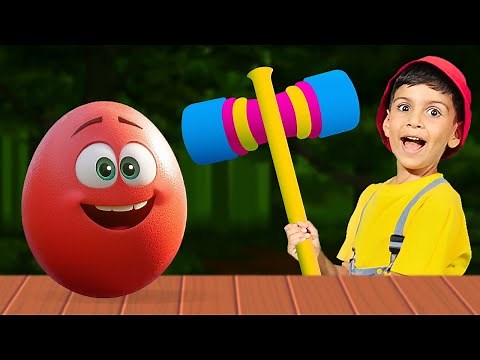 Surprise Eggs Vehicle Kids Song - Nursery Rhyme For Kids | BabyBillion
