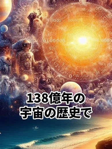 138億年の宇宙の歴史で人類の歴史はたったの0.00002% #宇宙 #ゆっくり解説 #雑学 #viral #fyp #foryou