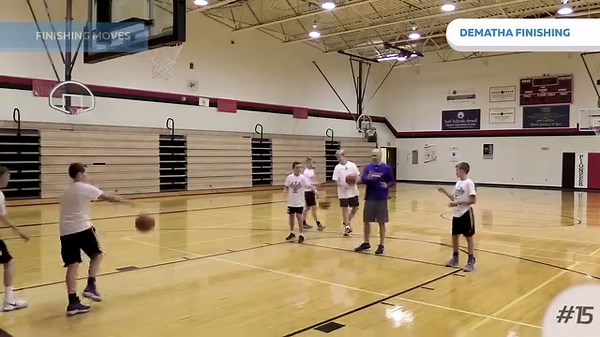 35K views · 581 reactions | 1v1 Dematha Finishing Drill Here is a great drill to improve your ability to make lay ups around the basket against a live defender! This is a video clip from the Youth Basketball Coaching System with Jim Huber. | Breakthrough Basketball | Facebook