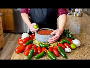 This Tastes Just Like Restaurant Salsa