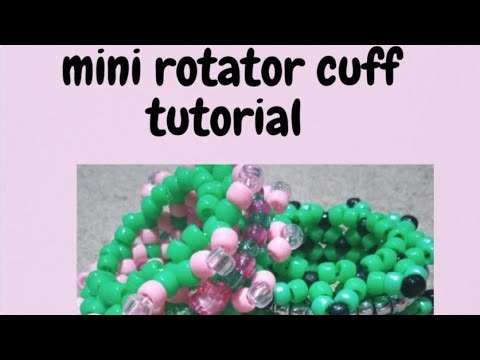 Mini rotator cuff tutorial!! TW: scissors‼️