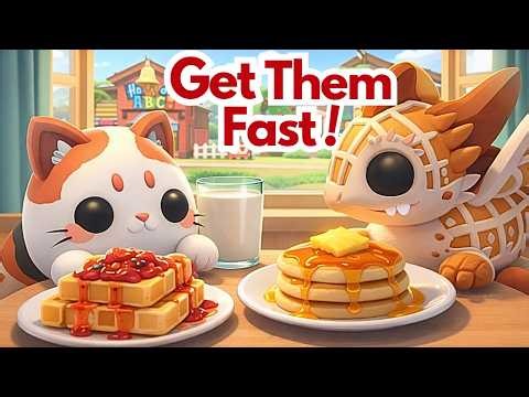 How to Get Mochi Meow & Waffle Wyrm Fast in Adopt Me! Do This Now!