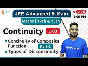Continuity of Composite Function - Continuity (L-03) | Maths by Dangi Sir | JEE Advanced/Main