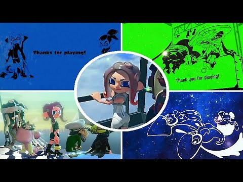 All Credit Songs from Splatoon Games! (2015 - 2024)