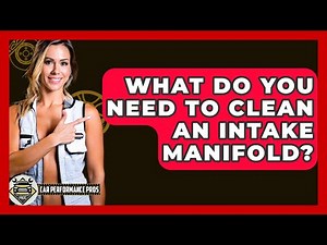 What Do You Need To Clean An Intake Manifold? - Car Performance Pros