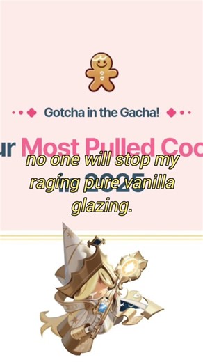 pure vanilla cookie #1 fan here #cookierunkingdom #cookierun #glazing #ilovemywife #yumeship #freaky