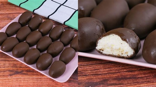 Chocolate Covered Coconut Cream Eggs