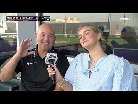 K-State Men's Basketball | Head Coach Casey Alexander Baseball Game TV Interview