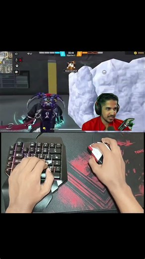 Free Fire Gaming Keyboard | ⌨️🖱📱 Mix Pro Geek Gamer #freefire #mixpro #geekgamer #kyboardmouse