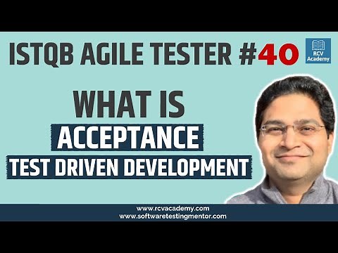 ISTQB Agile Tester #40 - What is Acceptance Test Driven Development- ATDD