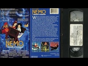 Little Nemo Adventures in Slumberland 1993 VHS V3