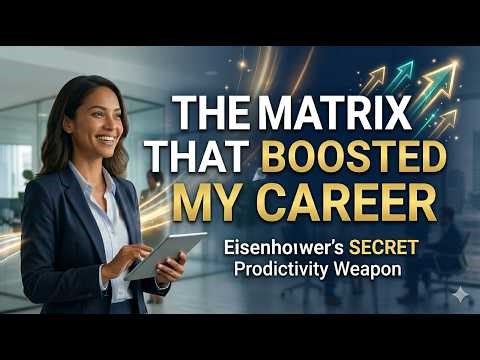 How to Master Your Workday using Eisenhower's Priority Matrix