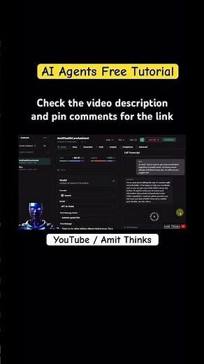 Learn to create AI Agents #shorts #amitthinks #agenticai #generativeai #amitthinksai