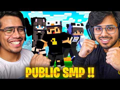 Minecraft SMP LIVE || PUBLIC SMP 24/7 JAVA + BEDROCK