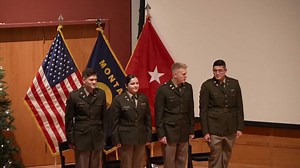Montana National Guard welcomes new officers from MSU's Army ROTC program