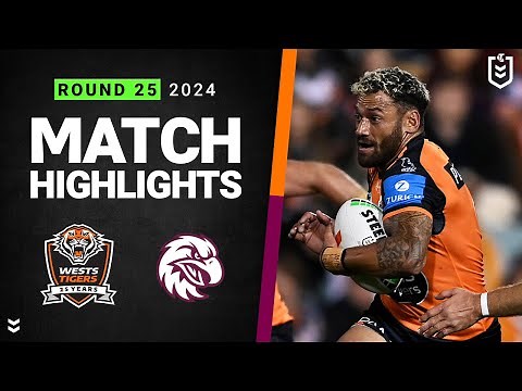 NRL 2024 | Wests Tigers v Sea Eagles | Match Highlights