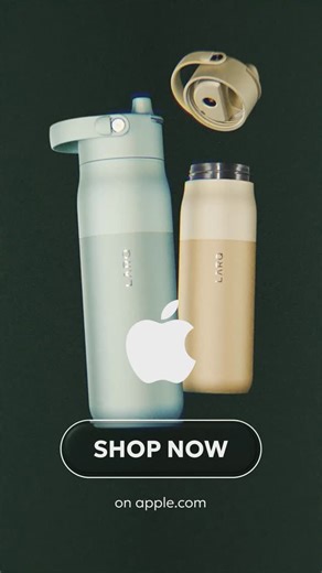 1.1K views | Drink different. LARQ Bottle PureVis 2 is now available on Apple.com (US and Canada Only)  Real-time water intake tracking, personalized hydration goals, and more! (LARQ app + Apple health integration) Nano Zero filters out contaminants like chlorine and PFOA/PFOS ⚡Self-cleans with non-toxic UV-C LED to keep your bottle fresh and odor-free Click the link in our bio to shop now! | LARQ | Facebook