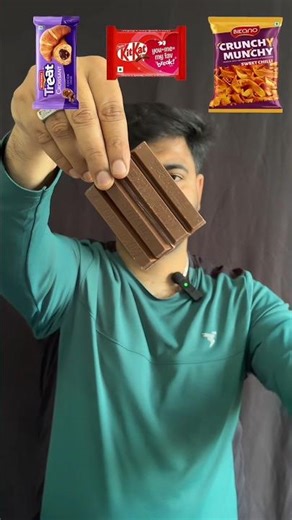 KitKat Croissant ASMR: Crispy Bites 🤣 Super Sounds #shorts #asmr