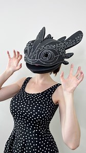 328K views · 4.9K reactions | We made a super cute Toothless mask...
