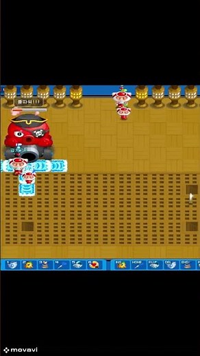 크아 문어 2-3 보스 걸치기 | Crazy Arcade Octopus 2-3 Boss Edge Trick