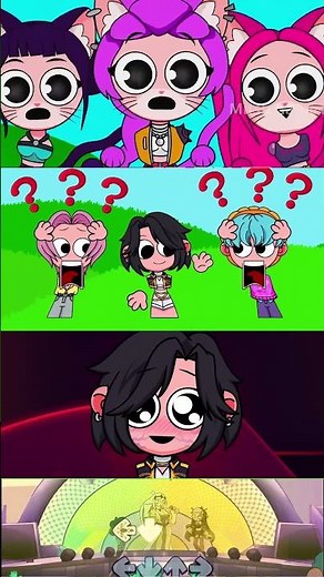 FNF Golden Sprunki but Saja boys transform 5 #golden #fnf