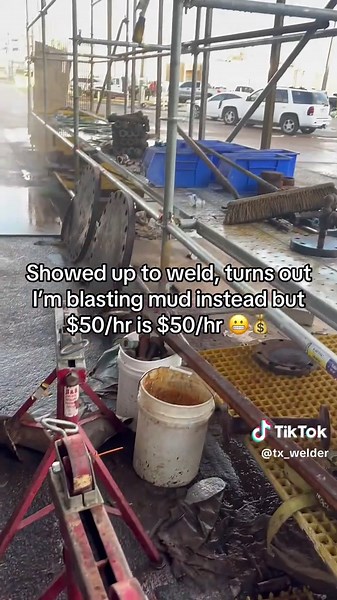 Welding Takes a Turn: Pressure Washing Surprise