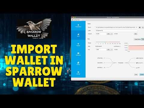 How to Import Wallet in Sparrow Wallet 2026?