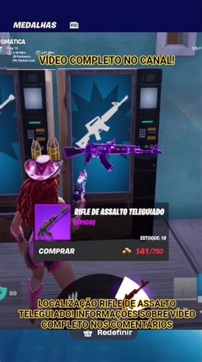 Assault Rifle Location Locking (Fortnite Chapter 7 Love and Legends)