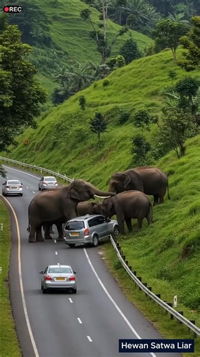 Wild Elephant in Rage: Car Dragged and Flipped Over in Shocking Incident Caught on Camera | Viral states
