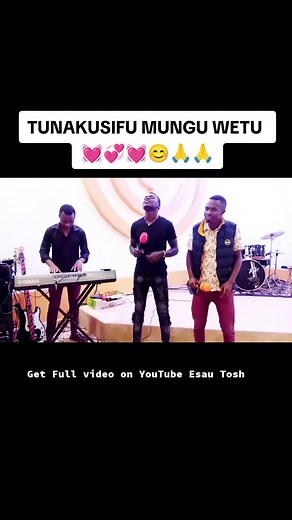 Esau Tosh Songs| Tunakusifu Mungu Wetu | Sweet Music