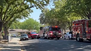 2.3K views · 265 reactions | Gas Leak in Modesto On July 12 2025, Modesto Fire Trucks E3, E5, T5, and BC1 responded to a natural gas leak inside a home at Ellison Drive. Modesto E3 cleared from the scene while station 5 took over. No one was injured thankfully on scene. PG&E was also attached.  @code4stanislaus #modesto | 209 Times | Facebook