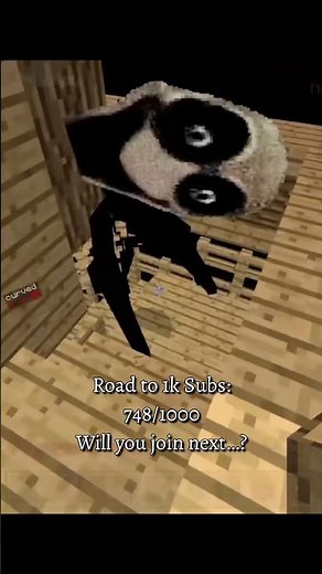 I heard it too/ Sarah Minecraft horror mod