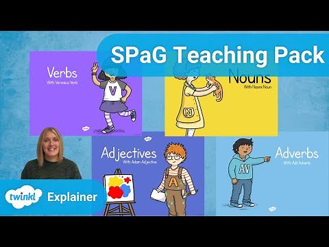 Twinkl KS1| SPaG Teaching Pack for Nouns, Verbs, Adjectives and Adverbs