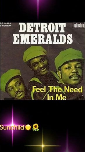 Feel the Need in Me" is a 1972 song by Detroit Emeralds, about intense desire/yearning for a person❤