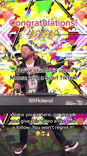 Welcome! #tiktok #musician #edm #electro #moosescarf #mesmerized #electrohouse #keytar #musiciansoftiktok Since I have a large influx of new followers I figured I’d introduce myself. I’m Anthony aka Moose with a Scarf, I’m a music composer and producer originally form Kansas City! By trade I write music for films, games, and television, and I also produce music under the moniker “Moose with a Scarf.” If you’re a fan of high energy upbeat electronic music with crazy synth solos, then this is your