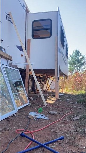 how to remove an RV slide out easy.. with gravity and leverage