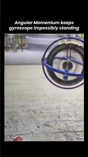 Why Doesn’t a Spinning Gyroscope Fall? The Power of Angular Momentum! 🤯