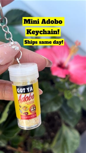Adobo Bottle Keychain: Mini Travel-size Accessory - Etsy