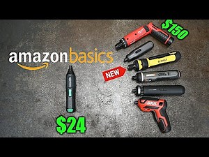 Beating AMAZON BASICS took buying New DeWALT, M4 Milwaukee Screwdriver