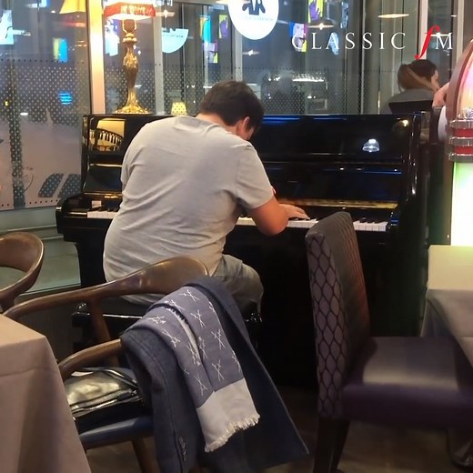A modest teenager is encouraged to show his piano talents at an airport. 😲🎹 | Classic FM