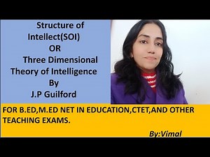 14. THE THREE-DIMENSIONAL THEORY OF INTELLIGENCE : EXPLORING J.P. GUILFORD'S STRUCTURE OF INTELLECT