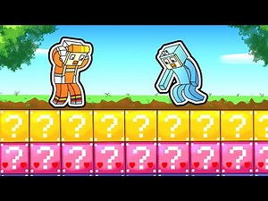 Trolling Memegod by making the ENTIRE WORLD LAYERS OF LUCKY BLOCKS in MINECRAFT