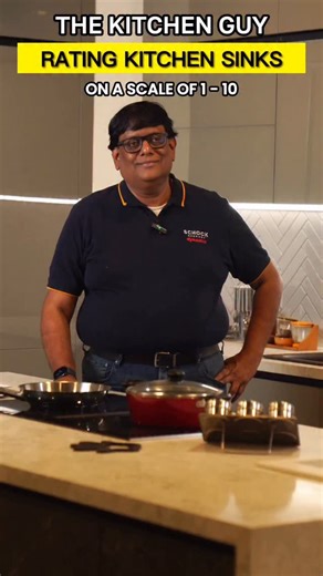 Confused about which kitchen sink to buy? Here’s a quick breakdown — I rate different sink types from 1–10 based on looks, durability, and practicality. #KitchenDesign #ModularKitchen | Nandakumar D